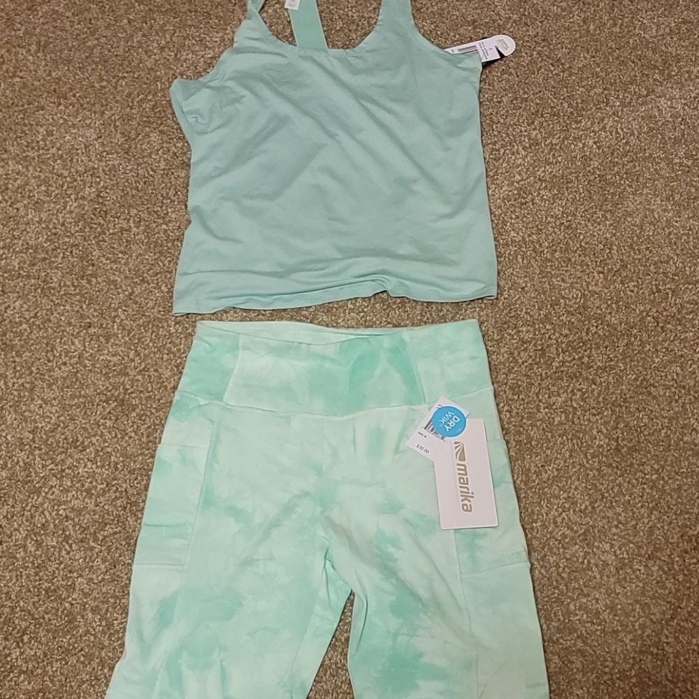 Marika yoga bottoms/top
